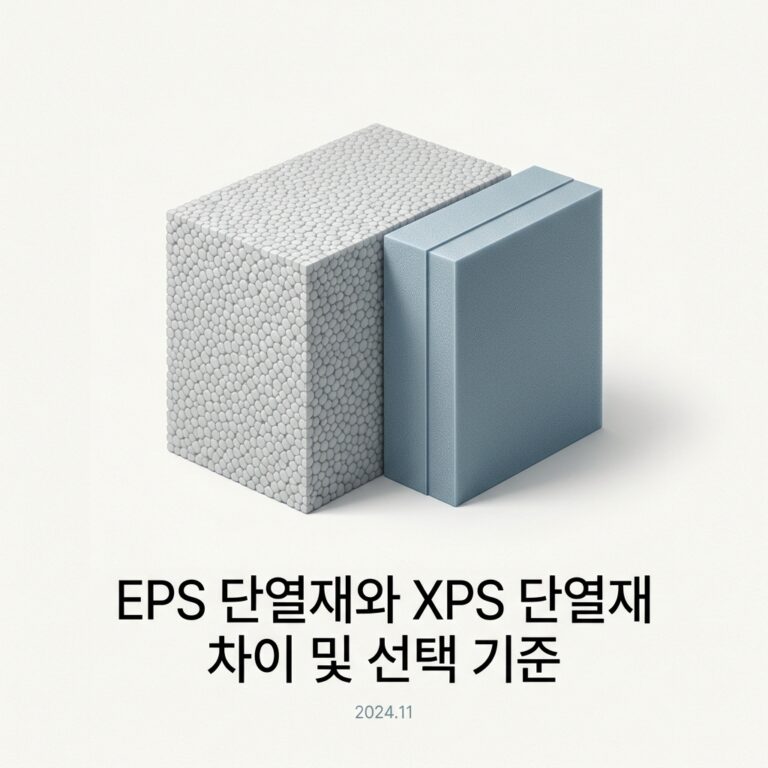 ai thumbnail minimal EPS 단열재와 XPS 단열재 차이 및 선택 기준 1785303677
