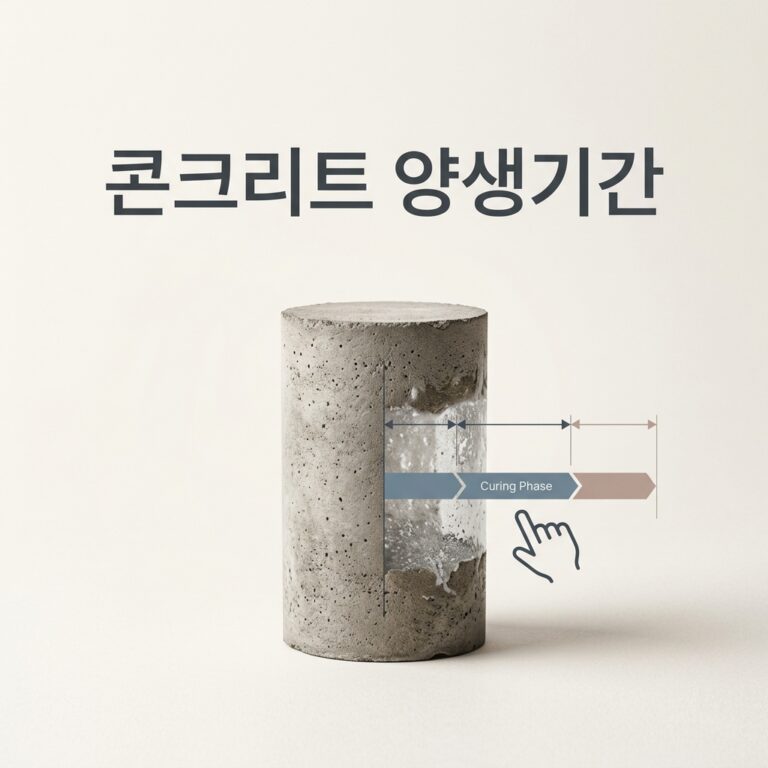 ai thumbnail minimal 콘크리트 양생기간 1785304118
